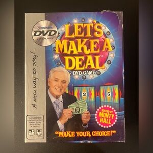Let's Make a Deal DVD Game Hosted by Monty Hall 2006 TV Game Show SEALED NEW